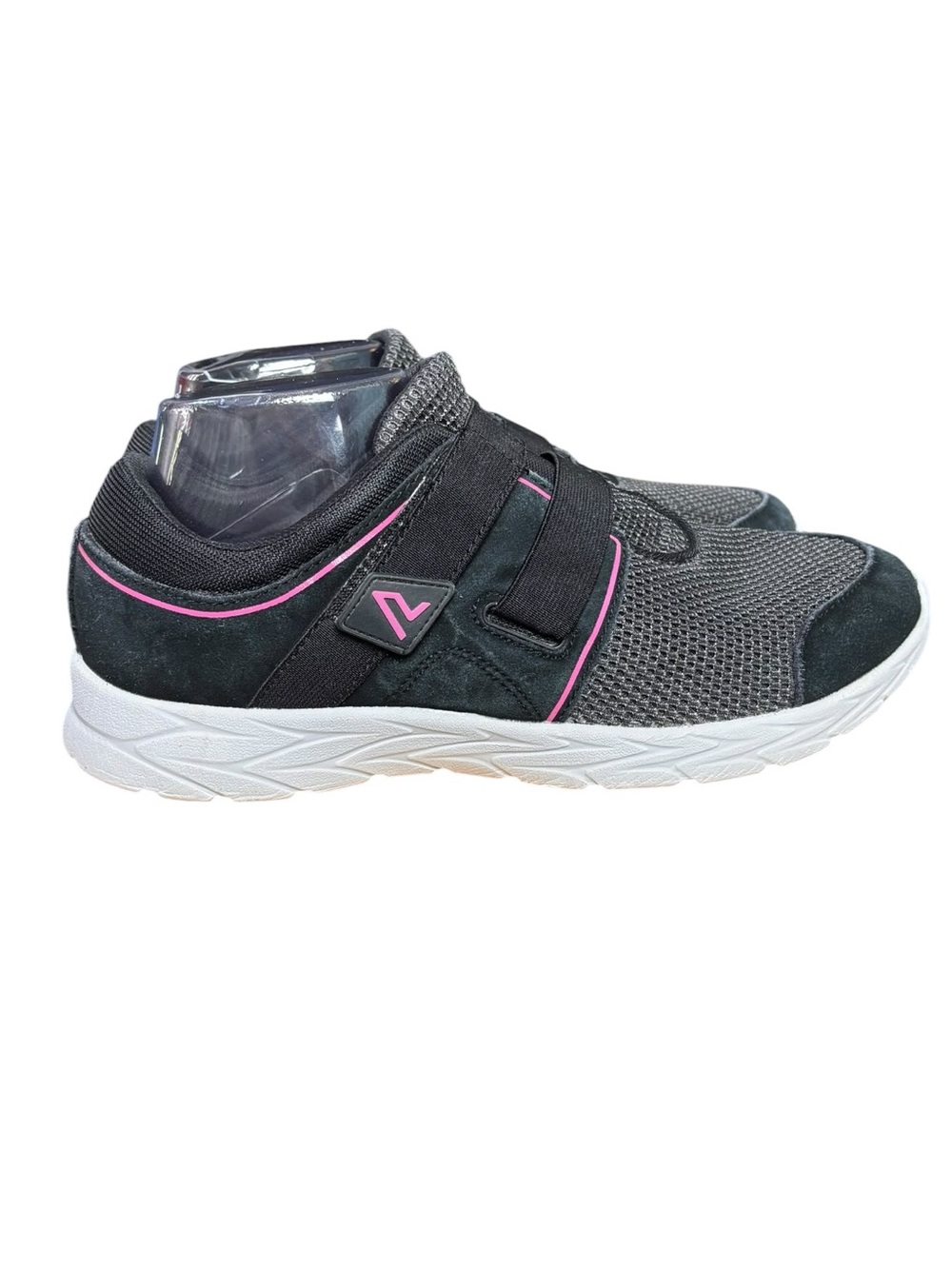 Vionic Brisk Ema Adjustable Mesh/Suede  Black Orthotic Sneakers – Sz 9 Wide - Picture 3 of 11